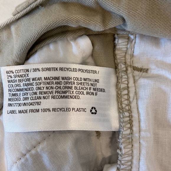 2 Pairs of Khaki Uniform Pants Sz 10 - Picture 6 of 6